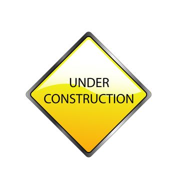 Under Construction board