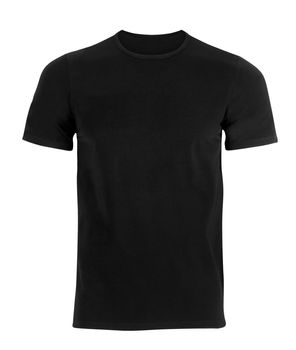 black t-shirt