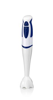 small electric blender on white