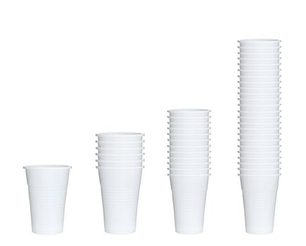 collection of plastic cups
