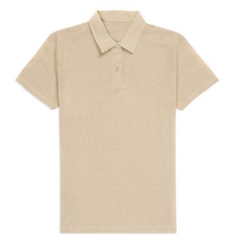 Creme t-shirt isolated