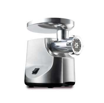 electric meat grinder isolated