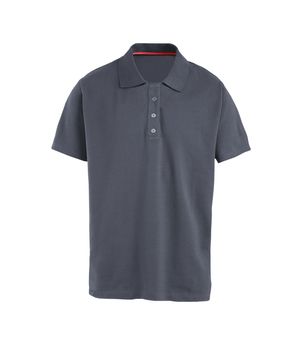 Gray T-shirt isolated on white