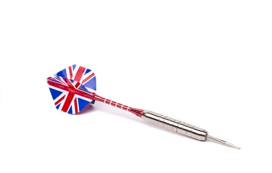 dart arrow on white background