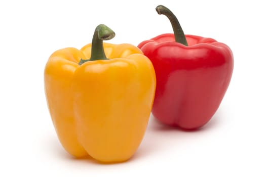 red pepper isolated on white background
