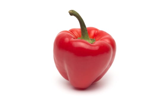 red pepper isolated on white background