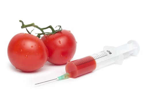 Tomato injection - concept