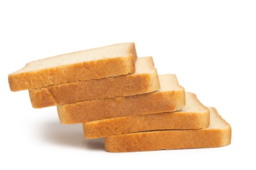 pile of toasted bread slices