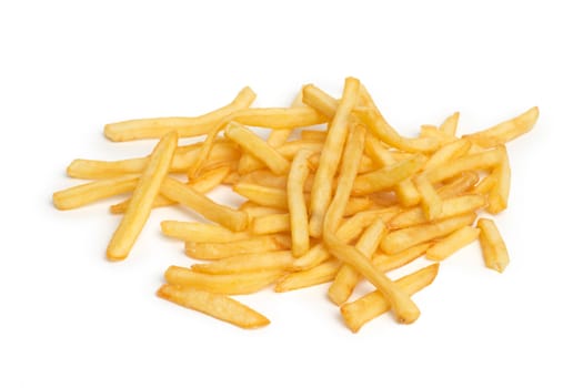 a pile of appetizing french fries