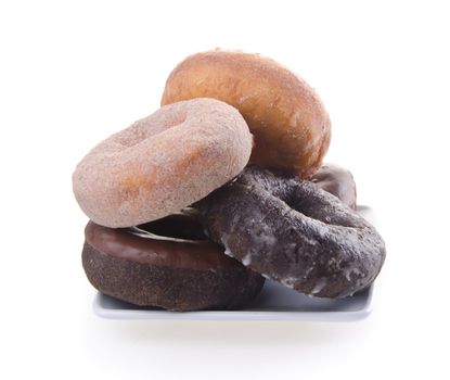 donuts. delicious and sweet donuts on the background