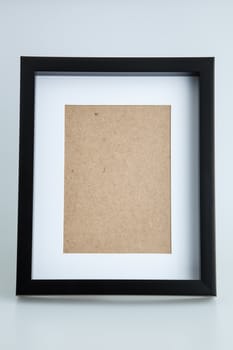 Black frame isolated