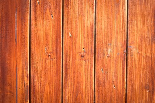 Warm toned wooden panels as a background image