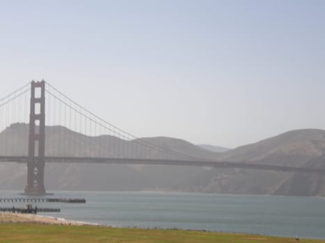 Golden Gate Bridge in San Francisco, California