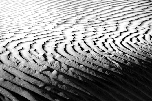 Sand Dune Formations in Death Valley National Park, California