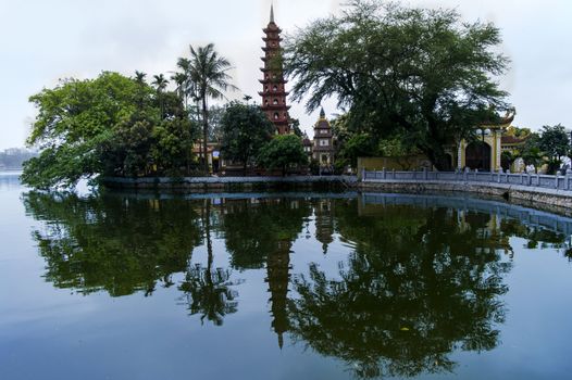 Tran Quoc Pagoda, oldest pagoda in Vietnam.