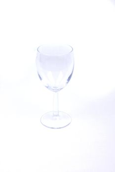 wine glass isolated on white background,