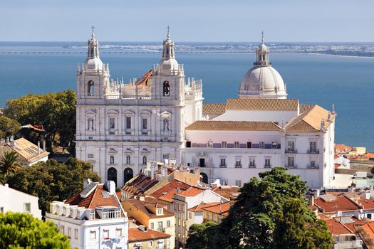 the Church of St. Vicent in Lisbon
