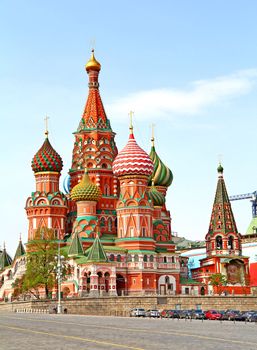 Intercession Cathedral in Moscow, Russia