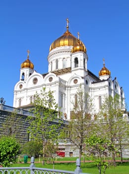 Cathedral of Christ the Saviour in Moscow, Russia