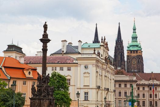 Czech republic, Prague, city views in the summer