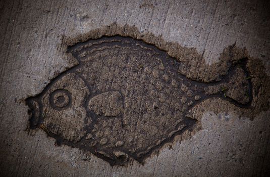 Masonry fish texture