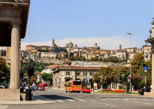 A view of Bergamo landscape