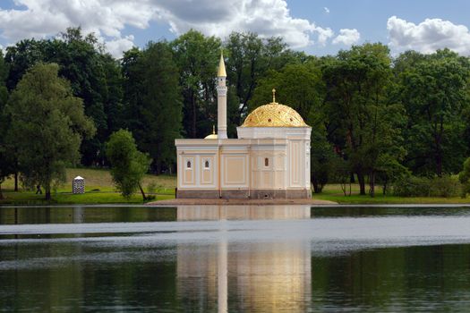 Pavilion "Turkish bath". Tsarskoye Selo (Pushkin), St. Petersburg, Russia.