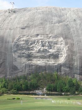 Stone Mountain near Atlanta in Georgia