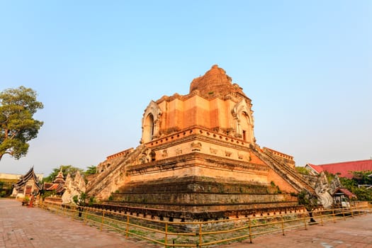 Chedi luang temple, chiang mai, thailand