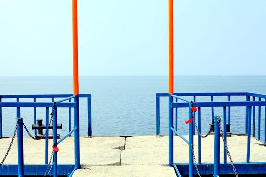 A view of the Pier on a Summer Day