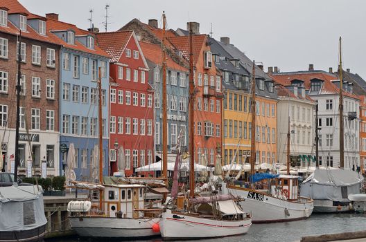 View from Nyhavn in Copenhagen.