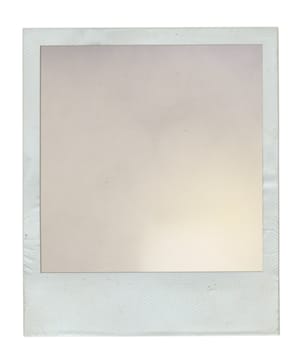 old instant photo frame