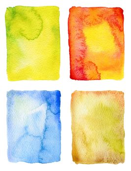 Abstract watercolor painted backgrounds