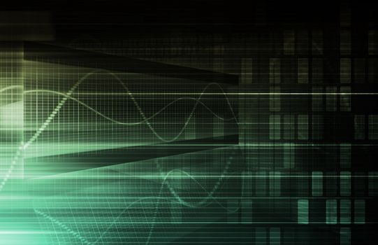 Digital Background Internet Concept as a Art