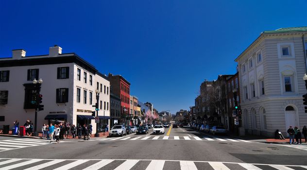 georgetown washington dc streets