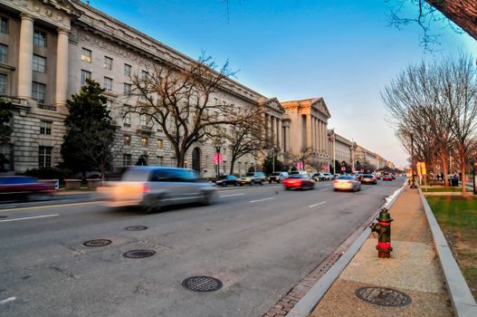 street of washington dc usa