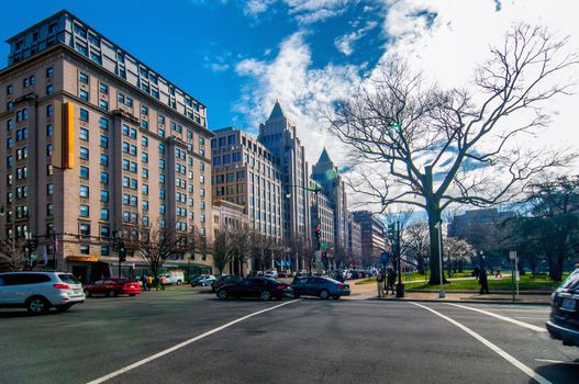 street of washington dc usa