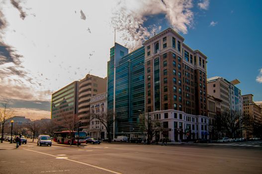 street of washington dc usa