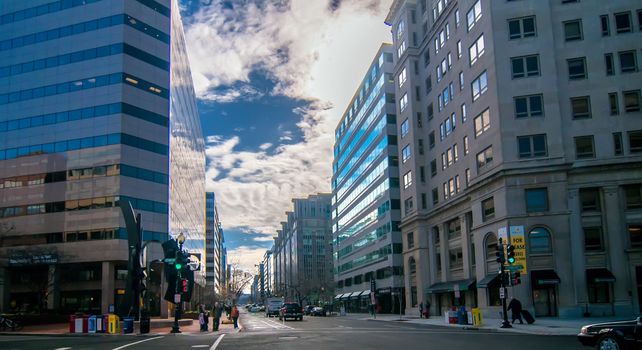 street of washington dc usa