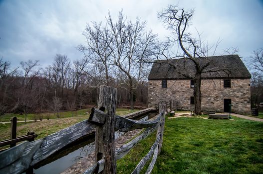 old mill in washington dc at mount vernon