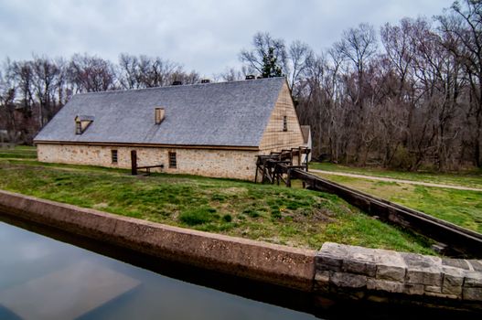 old mill in washington dc at mount vernon