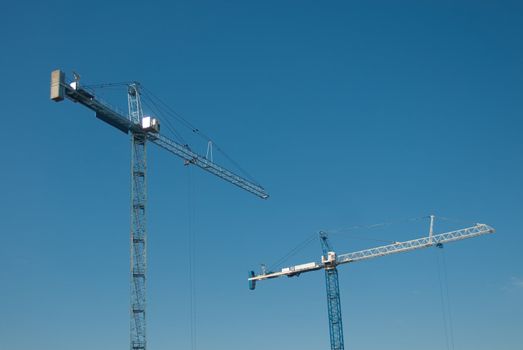 building construction crane