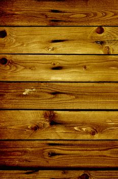 Texture - old wooden boards of brown color