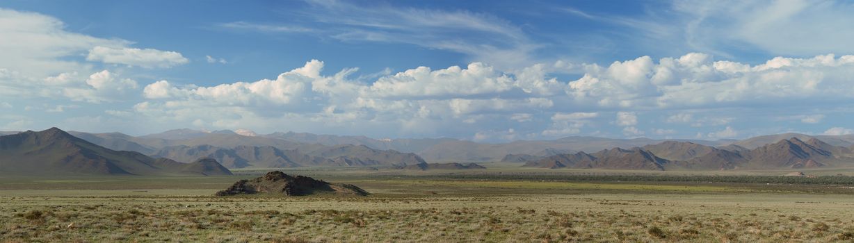 Altai mountains. Beautiful highland landscape. Mongolia