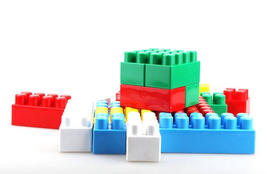 plastic building blocks