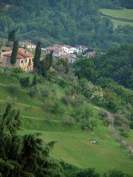 Villa in Tuscany amongst  olive groves