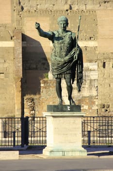 Statue of Augustus Ceasar, Rome, Italy