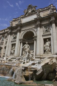 Trevi Fountain, Rome, Italy