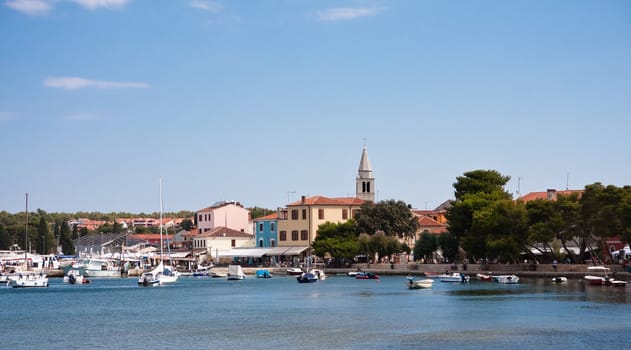 City Fazana. Croatia