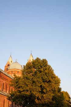 A gothic church in Speyer in Germany
